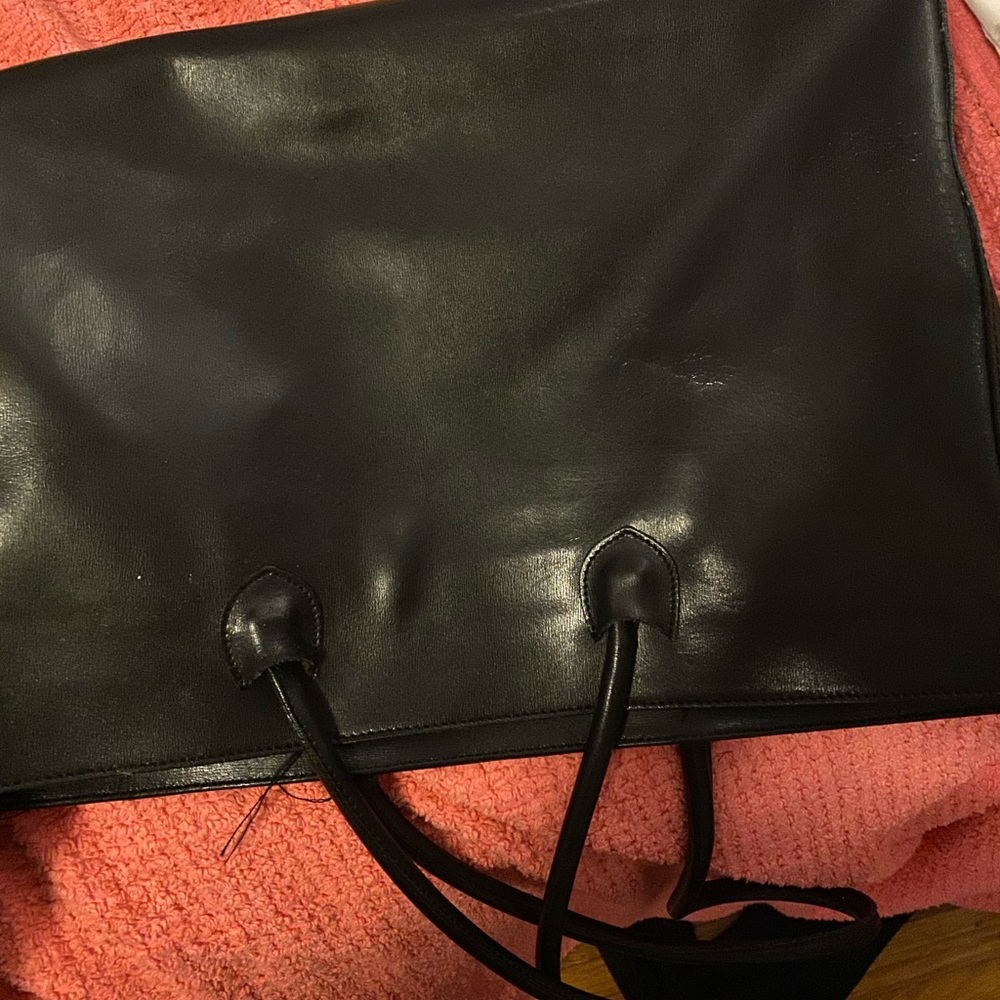 Black leather bag - Picture 5 of 6
